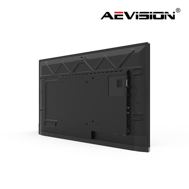 55'' LED interaktif dokunmatik panelin yandan g&ouml;r&uuml;n&uuml;m&uuml;