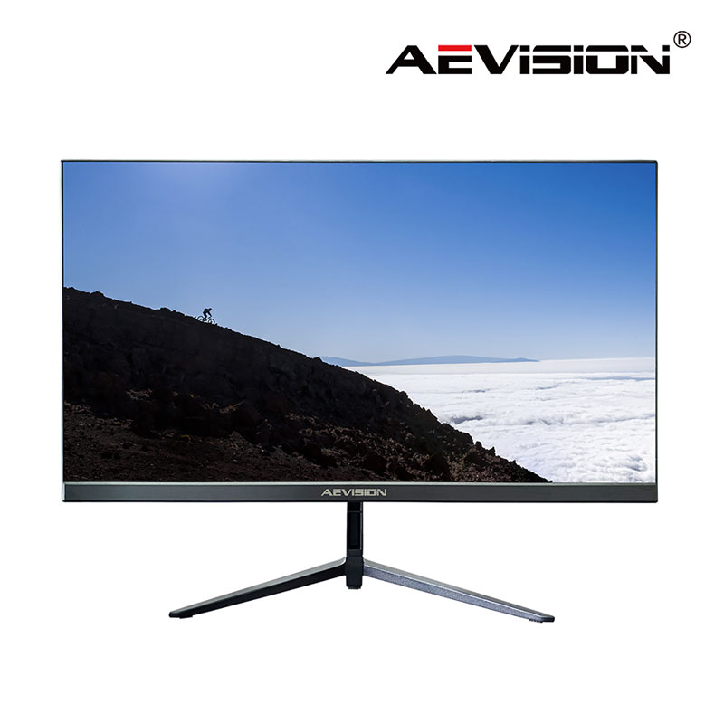 Vue de face d'un moniteur HD professionnel de 32 pouces
