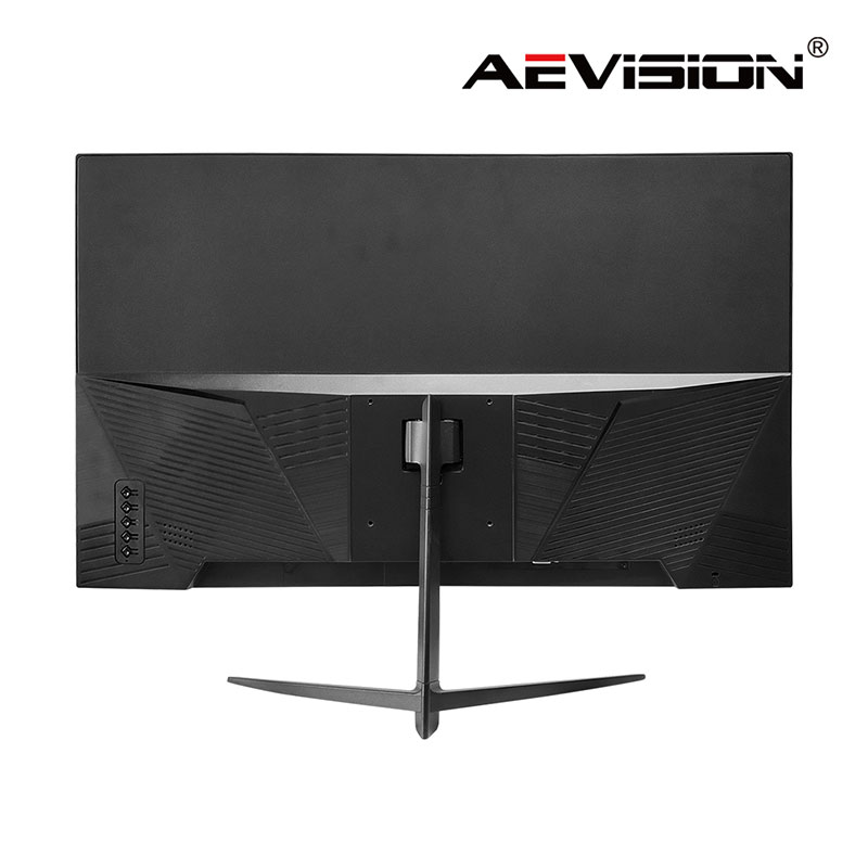 Vue arri&egrave;re d'un moniteur HD professionnel de 32 pouces