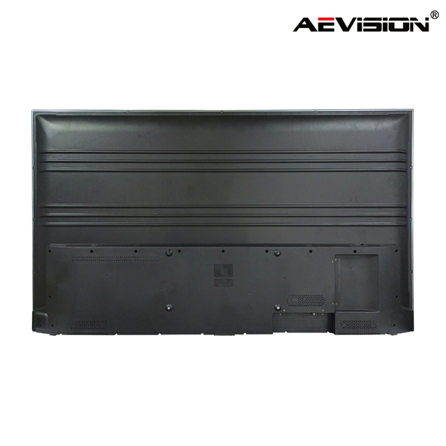 Monitor CCTV preto de 65 polegadas com vidro temperado multi-interface anti-esmagamento